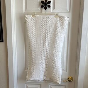 Pacific Home Fashion Large Pillow Cover Sham Luxurious Off-White Textured 💯